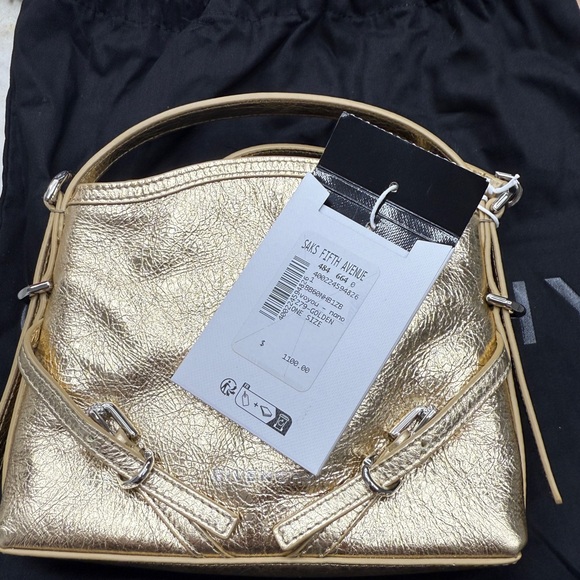 Givenchy Nano Voyou Tote Bag in Medium Blue Denim NWT - Picture 8 of 13